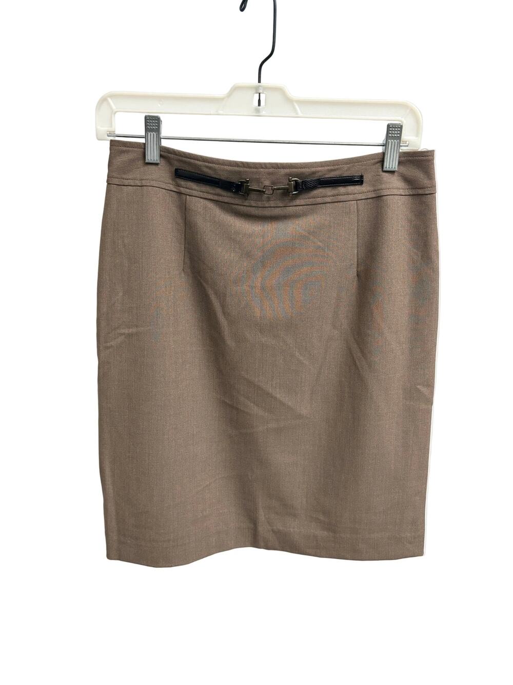 Amanda + Chelsea brown skirt, NWT
